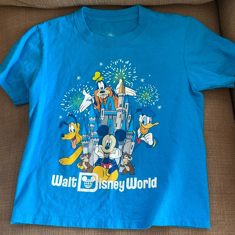 Blue Disney shirt